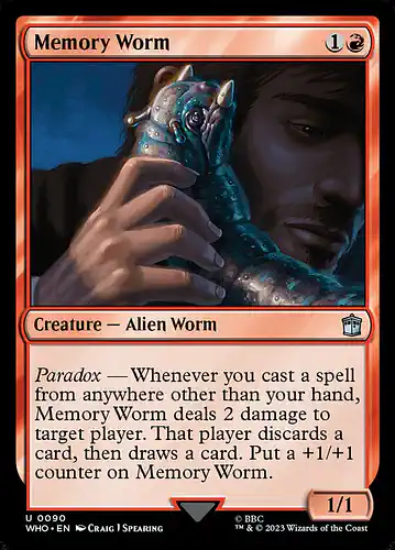 Memory Worm - who Spoiler