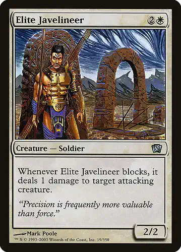 Elite Javelineer - 8ed Spoiler