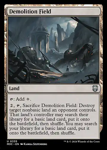 Demolition Field - m3c Spoiler