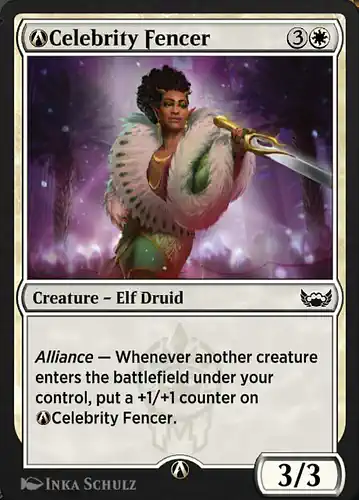 A-Celebrity Fencer - snc Spoiler