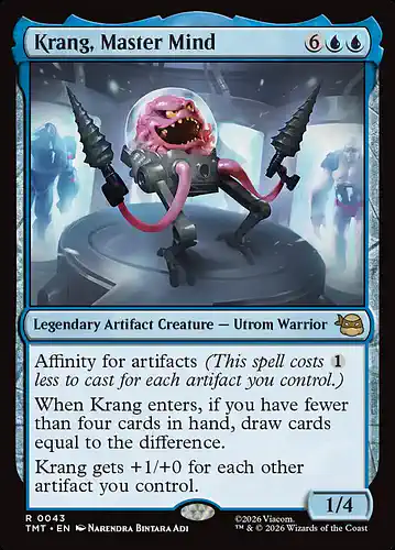 Krang, Master Mind - tmt Spoiler