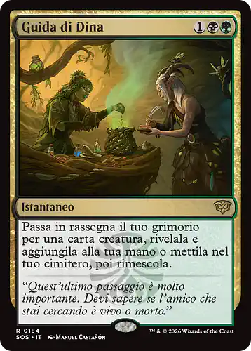Dina's Guidance - sos Spoiler