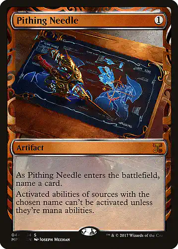 Pithing Needle - mps Spoiler