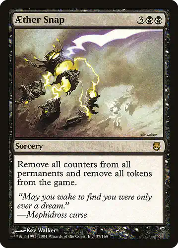 Aether Snap - dst Spoiler