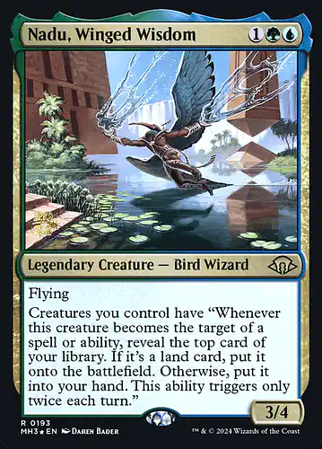 Nadu, Winged Wisdom - mh3 Spoiler
