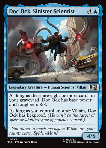 Doc Ock, Sinister Scientist - msc Spoiler