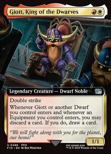 Giott, King of the Dwarves - fin Spoiler
