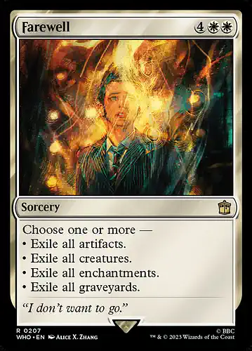 Farewell - who Spoiler