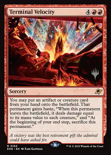 Terminal Velocity - eoe Spoiler