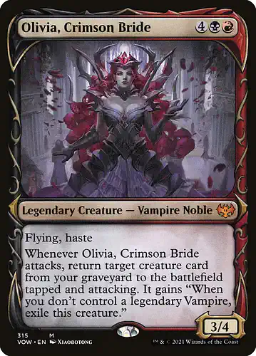 Olivia, Crimson Bride - vow Spoiler