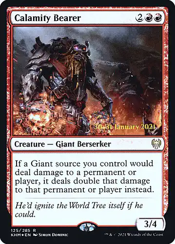 Calamity Bearer - khm Spoiler