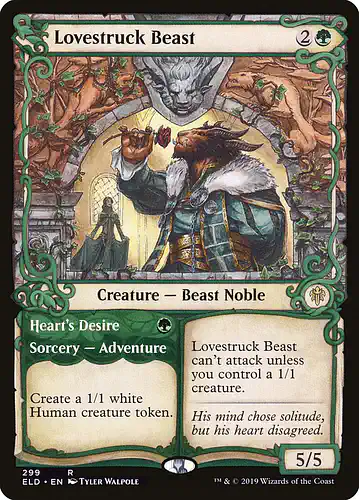 Lovestruck Beast - eld Spoiler