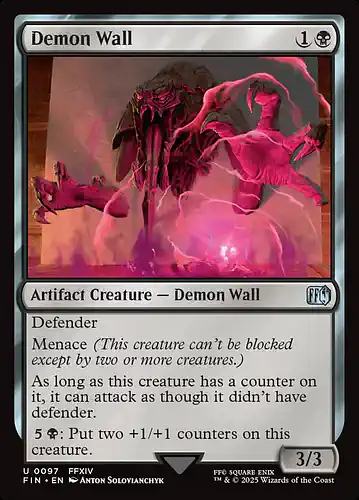 Demon Wall - fin Spoiler