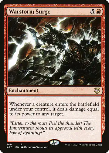 Warstorm Surge - afc Spoiler