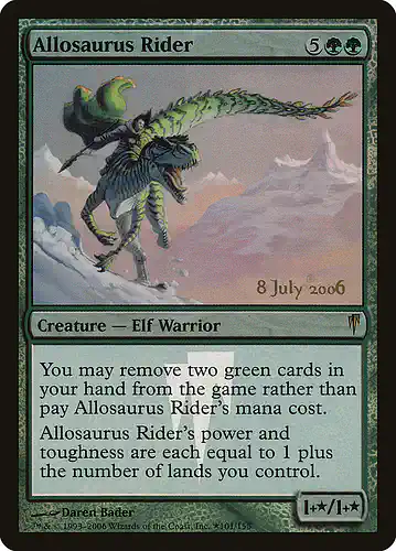 Allosaurus Rider - csp Spoiler