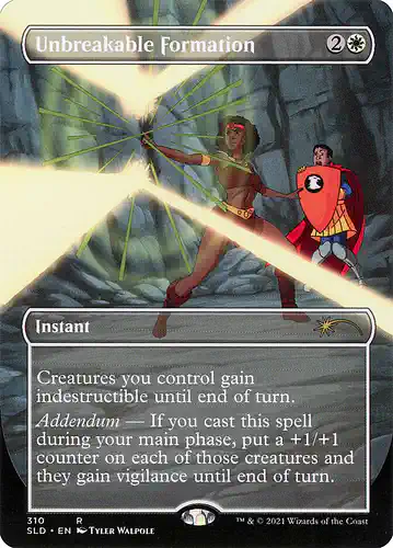 Unbreakable Formation - sld Spoiler
