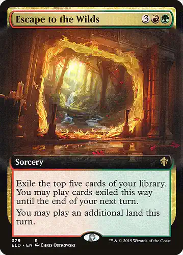 Escape to the Wilds - eld Spoiler