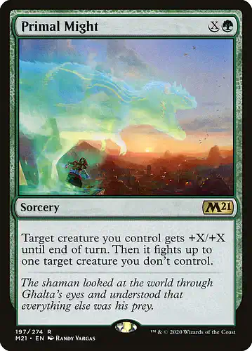 Primal Might - m21 Spoiler