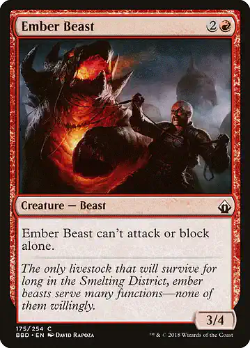 Ember Beast - bbd Spoiler