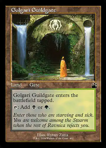 Golgari Guildgate - rvr Spoiler