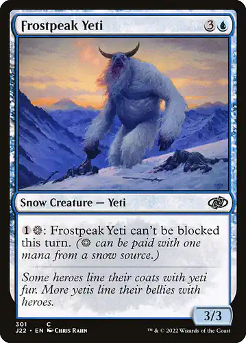 Frostpeak Yeti - j22 Spoiler