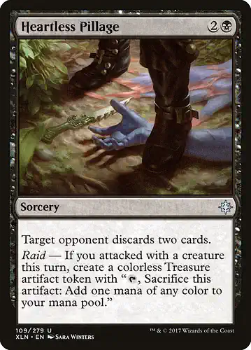 Heartless Pillage - xln Spoiler