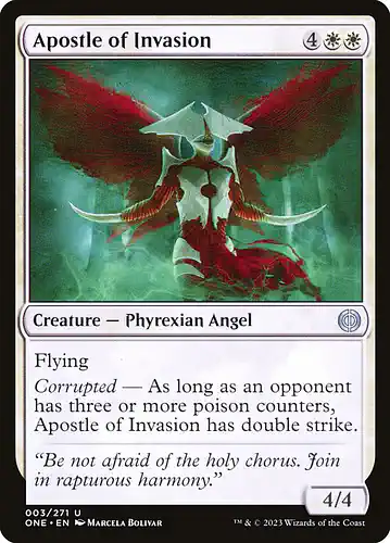 Apostle of Invasion - one Spoiler