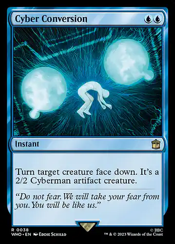 Cyber Conversion - who Spoiler