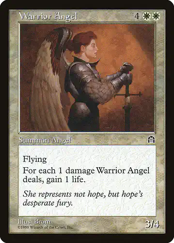 Warrior Angel - sth Spoiler