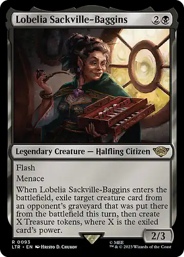 Lobelia Sackville-Baggins - ltr Spoiler