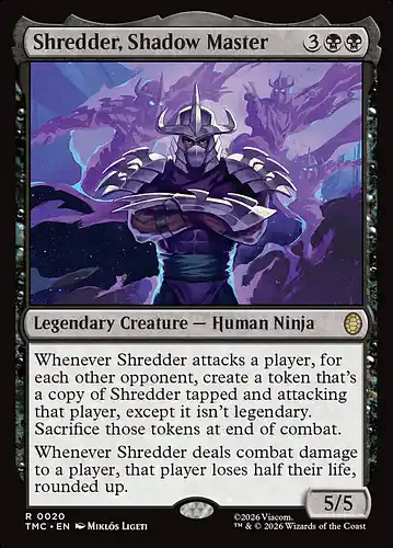 Shredder, Shadow Master - tmc Spoiler