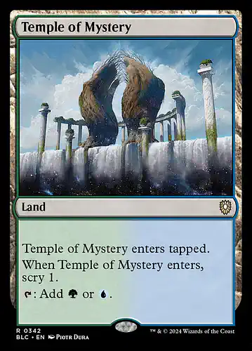 Temple of Mystery - blc Spoiler