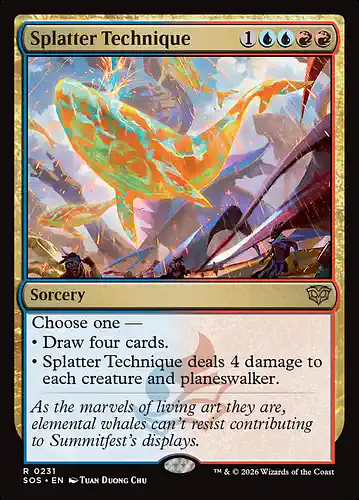 Splatter Technique - sos Spoiler