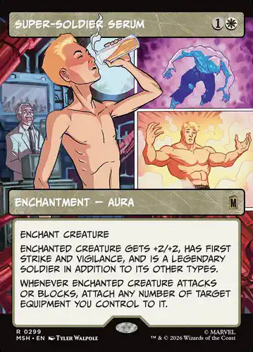 Super-Soldier Serum - msh Spoiler