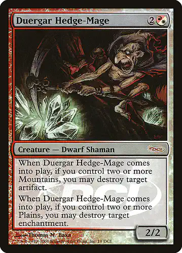 Duergar Hedge-Mage - dci Spoiler