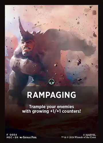 Rampaging - msc Spoiler