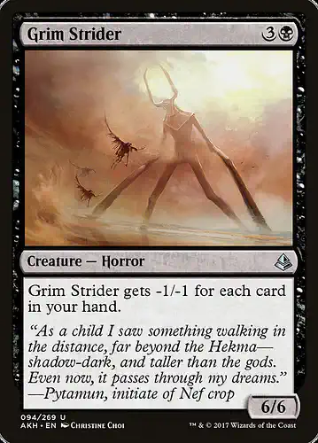 Grim Strider - akh Spoiler