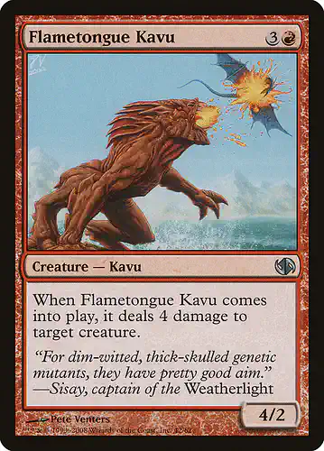 Flametongue Kavu - dd2 Spoiler