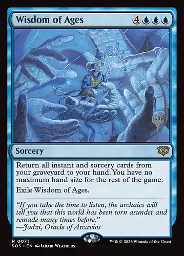 Wisdom of Ages - sos Spoiler