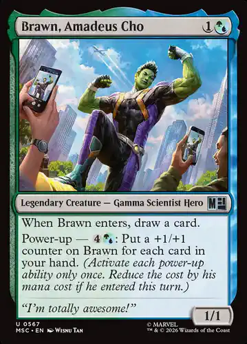 Brawn, Amadeus Cho - msc Spoiler