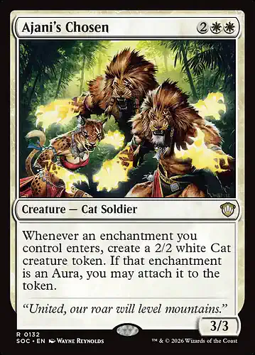 Ajani's Chosen - soc Spoiler