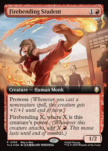 Firebending Student - tla Spoiler