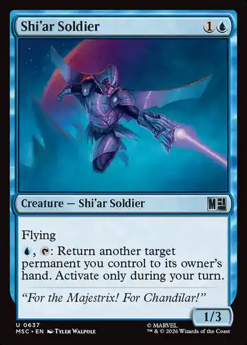 Shi'ar Soldier - msc Spoiler