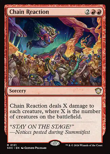 Chain Reaction - soc Spoiler