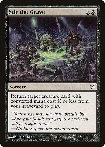 Stir the Grave - bok Spoiler