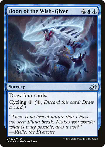 Boon of the Wish-Giver - iko Spoiler