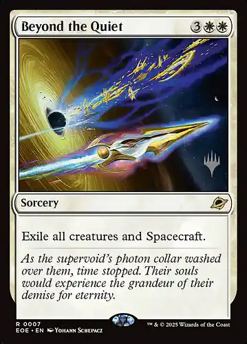 Beyond the Quiet - eoe Spoiler