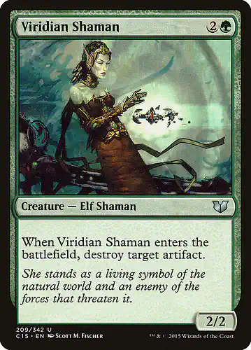 Viridian Shaman - c15 Spoiler