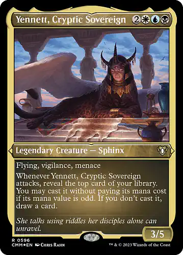 Yennett, Cryptic Sovereign - cmm Spoiler