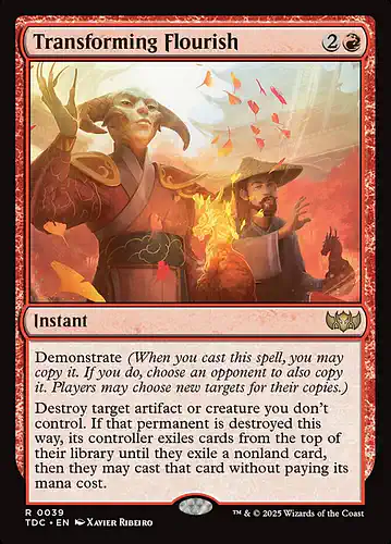 Transforming Flourish - tdc Spoiler